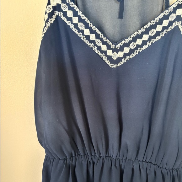 Navy mini dress - Picture 2 of 5